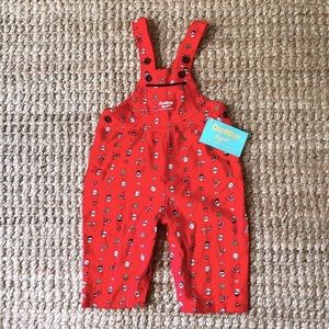 🎄 sold 🌲Vintage Oshkosh Corduroy Christmas Overalls